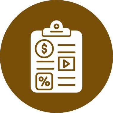 vektör illüstrasyonu, iş ve finans simgesi