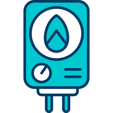 Su damlasının vektör çizimi