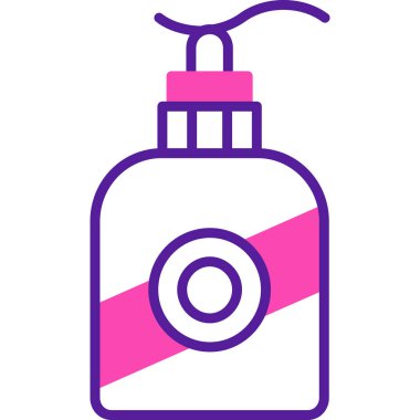 Şişe. Web simgesi basit illüstrasyon