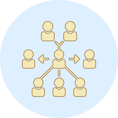 şebeke. Web simgesi basit illüstrasyon