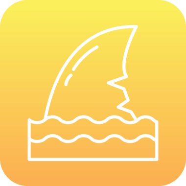 güzel tekne vektör çizgisi simgesi