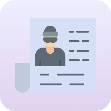 Maskeli bir adamın vektör çizimi