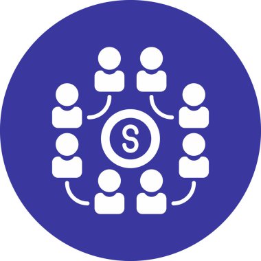 İnsan simgesinin vektör illüstrasyonu