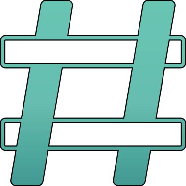 Etiket simgesi, vektör illüstrasyonu