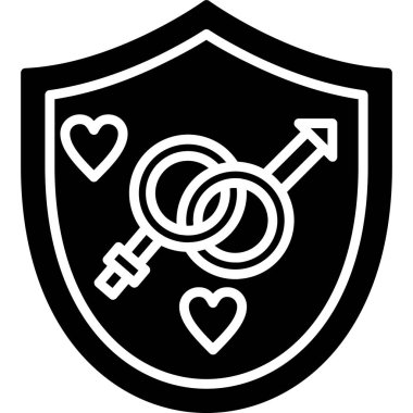 Vektör illüstrasyonu, simge ögesi arkaplanı