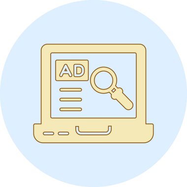 Moda tarzı izole edilmiş arkaplan reklam simgesi