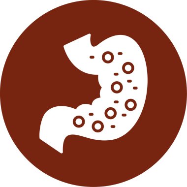 İnsan organı simgesi düz