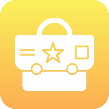 Bagaj simge vektör çizim