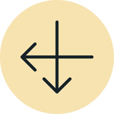 ok simgesinin vektör illüstrasyonu