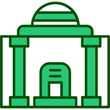 Yapı simgesinin vektör illüstrasyonu