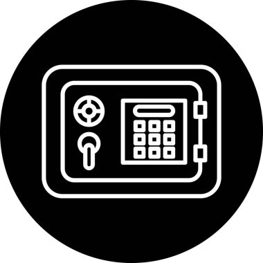 Modern oto tamir simgesinin vektör illüstrasyonu