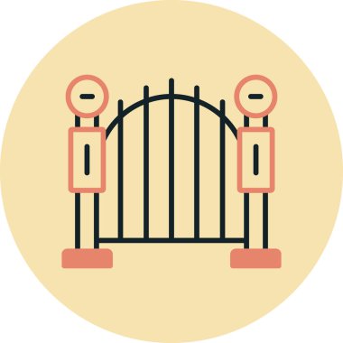 Bir karikatürün vektör çizimi ve beyaz arkaplan