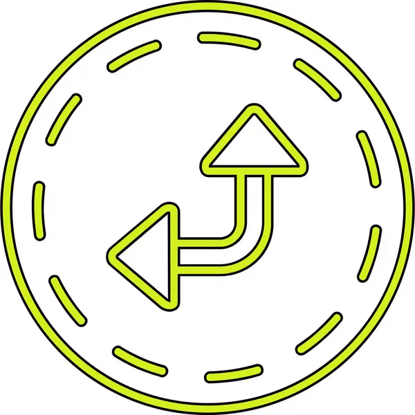 ok simgesinin vektör illüstrasyonu