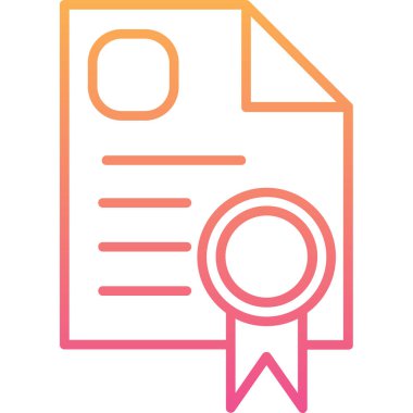 diploma sertifika renk simgesi