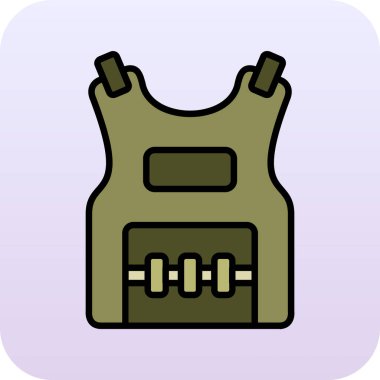 Modern oto tamir simgesinin vektör illüstrasyonu