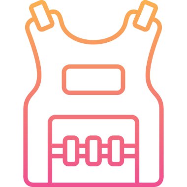 Çizgi film simgesinin vektör çizimi