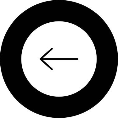 Ok. Web simgesi basit illüstrasyon