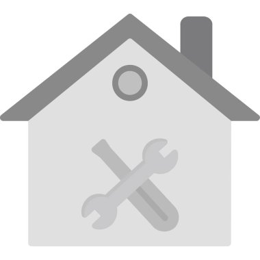 Ev onarım renkli vektör simgesi