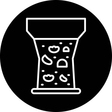 Gıda simgesinin vektör illüstrasyonu