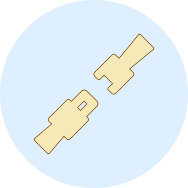 Çizgi film b simgesinin vektör illüstrasyonu