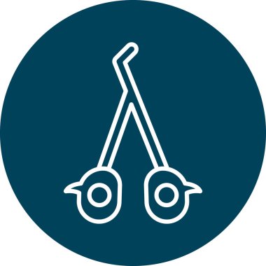 Modern eğitim ikonunun vektör illüstrasyonu