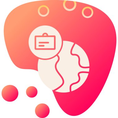 Kan bağışı web simgesi basit tasarım