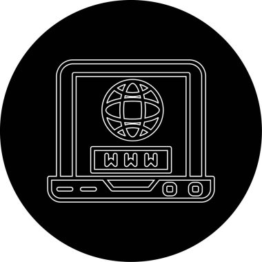 seo modern simgesinin vektör illüstrasyonu