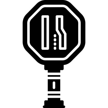 Elektronik sigara simgesi, basit tarzı