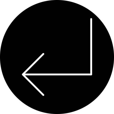 ok simgesi vektör illüstrasyonu