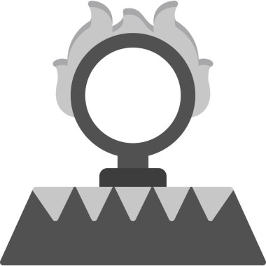 Noel çan dekorasyon simgesi katı stil