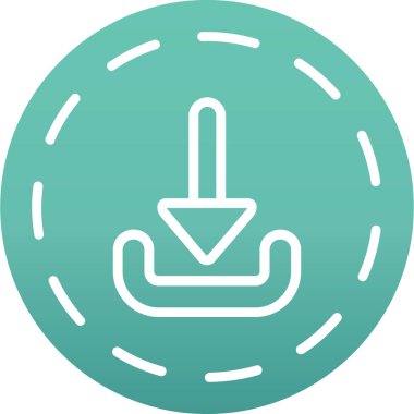 seo modern simgesinin vektör illüstrasyonu