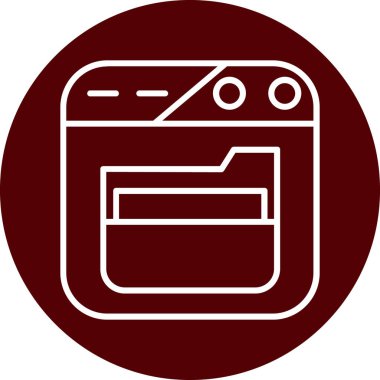 Kredi kartı ikonu. Vektör biçimi yuvarlak açılı düz ikonik semboldür, kahverengi renk, beyaz arkaplan.