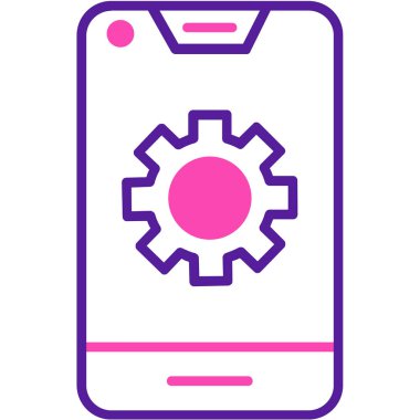 Ayarlama. Web simgesi basit tasarım