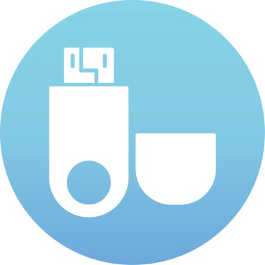 Gaz simgesinin vektör illüstrasyonu