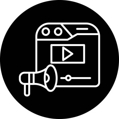 seo modern simgesinin vektör illüstrasyonu