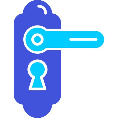 Anahtar simgesi vektör illüstrasyonu