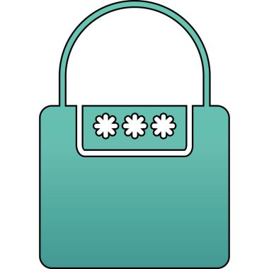 ikon vektör illüstrasyonunu kilitle