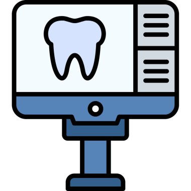 dişçi bakım simgesi