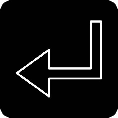 Sağ ok vektör simgesi