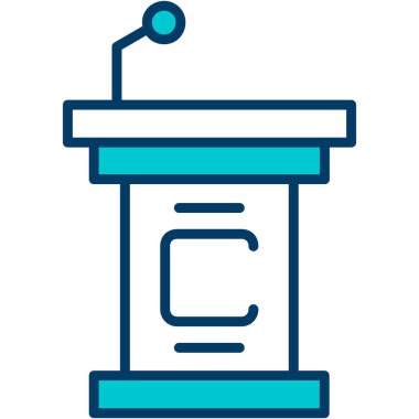 İç bakalım. Web simgesi basit illüstrasyon