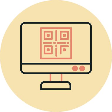 Seo simgesinin vektör illüstrasyonu