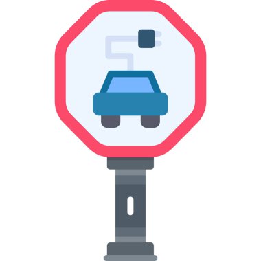 yol işareti vektör çizimi