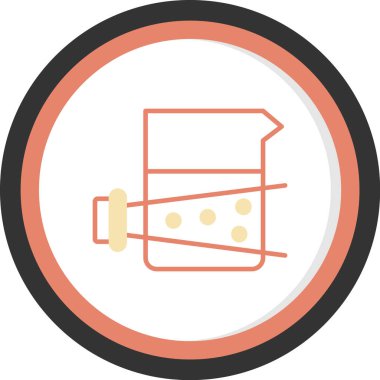 yiyecek ikonu vektör illüstrasyonu