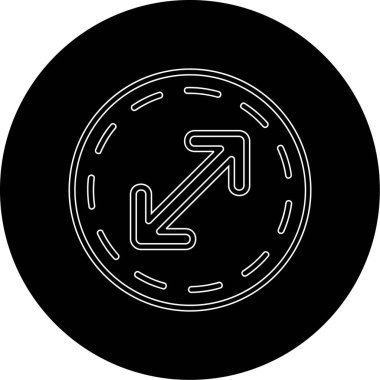 seo modern simgesinin vektör illüstrasyonu