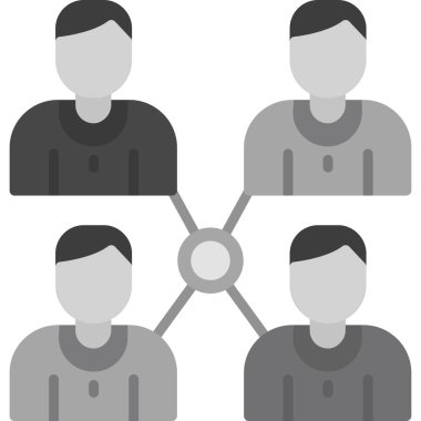 İnsan simgesi, vektör illüstrasyonu