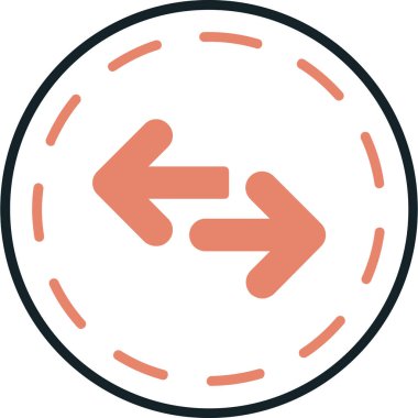 ok simgesi vektör illüstrasyonu