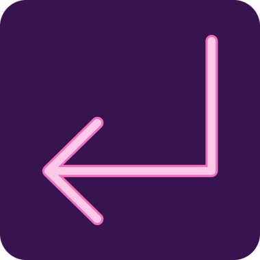 ok simgesinin vektör illüstrasyonu