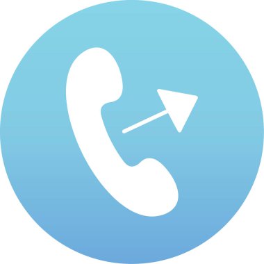 Arama düz vektör simgesi