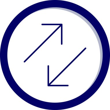 ok simgesinin vektör illüstrasyonu