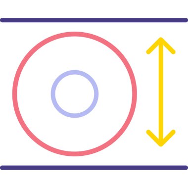 Modern b 'nin vektör illüstrasyonunda müziğin eksik simgesi